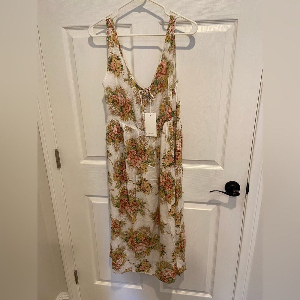 Auguste The Label floral midi dress.